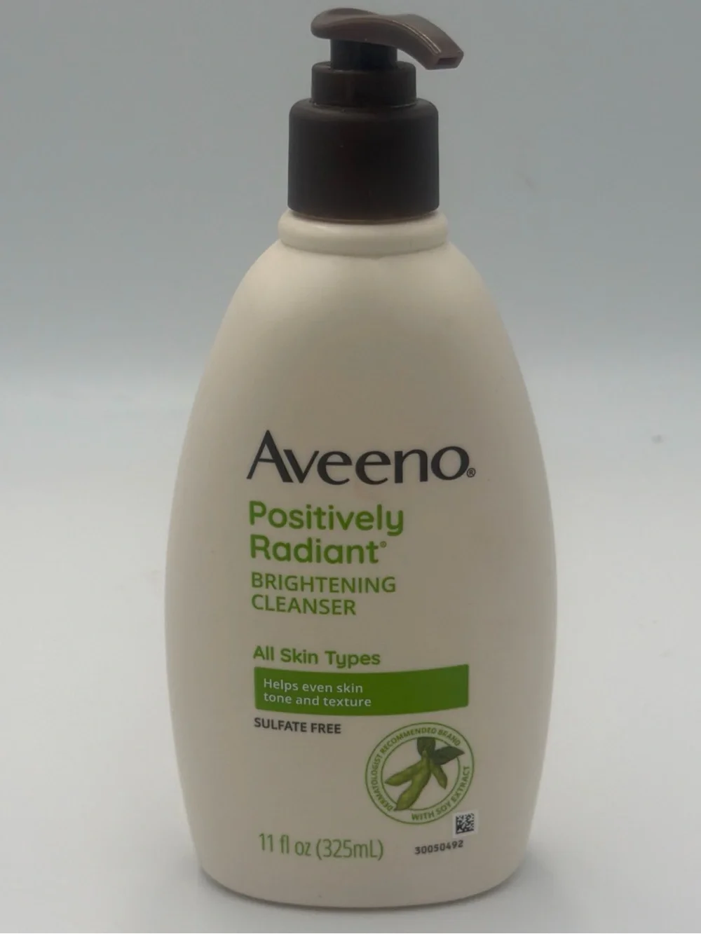 Aveeno Positively Radiant Brightening Cleanser — Cream